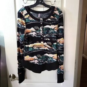 Free People Henley. Size large